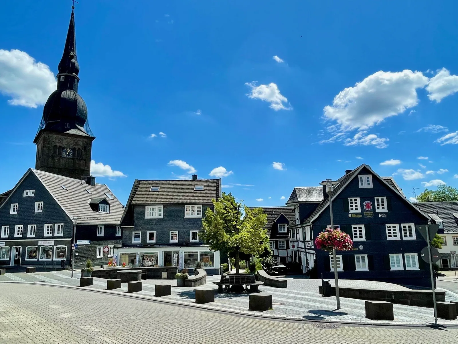 Altstadtbereich in Hückeswagen